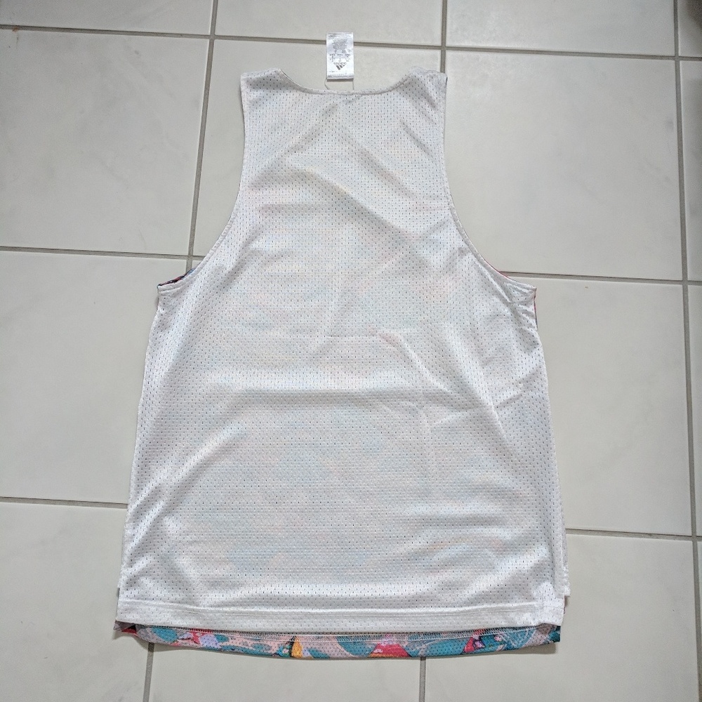 Patterned Reversible Basketball Tank - image 3